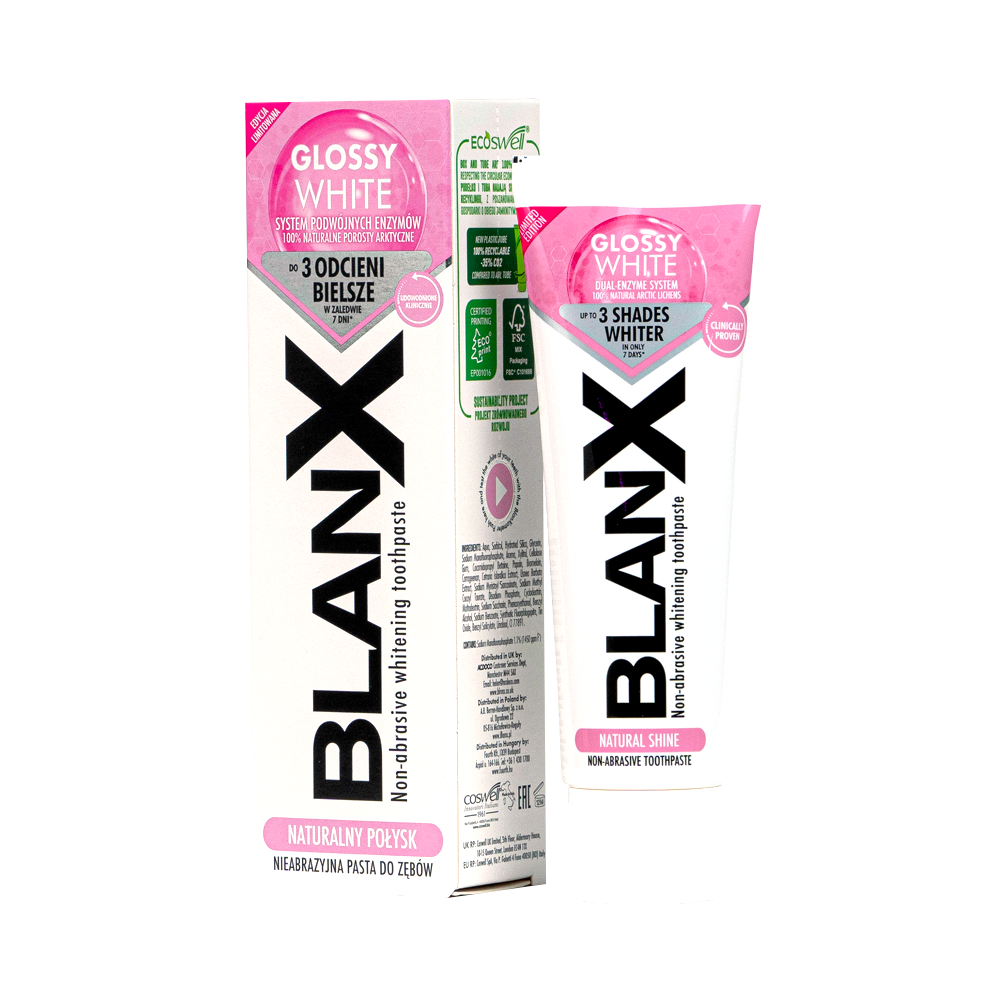 BlanX Glossy White 75ml - интернет-магазин профессиональной косметики Spadream, изображение 51429