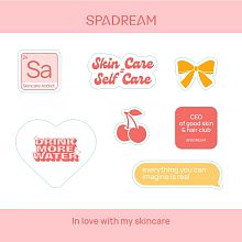 Spadream Spring Sticker Pack - интернет-магазин профессиональной косметики Spadream, изображение 52850